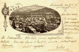 GRUSS Aus BADENWEILER  = (1896)     5721 - Badenweiler