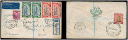 NEW ZEALAND. 1948 (4 Oct). Christchurch - France. Air Reg Multifkd Env. 1 Sh Rate. - Other & Unclassified