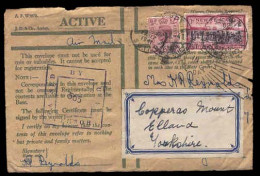 NEW ZEALAND. 1941. Egypt - UK - New Zealand. WWII. New Zealand / Mixed Readressed Military Usage Env. Egypt / 62 / Posta - Other & Unclassified
