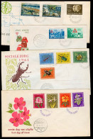 Neth New Guinea. 1959-62. 5 FDC's. Complete Sets / Cachets / Thematics. VF. - Nuova Guinea Olandese