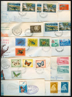 Neth New Guinea. 1959-62. 11 Diff FDC's / Thematics / Some Circulated / Fishes / Towns. VF. - Netherlands New Guinea