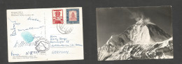 NEPAL. 1960. Commemorative Rise To Himalaya. Signed By 6 Members, One Only His Finger Print (local) Dhaulagini Expeditio - Nepal