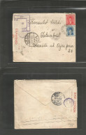 PALESTINE. 1940 (31 Oct) APO 172. Polish Forces In Egypt And Palestine. Early Days. FPO. Air Fkd + Censor Envelope To Tu - Palestine