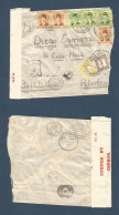 PALESTINE. 1942 (Sept 17-24) Alexandria, Egypt - Bethelem (24 Sept) Multifkd Envelope + Taxed + Arrival To Pay + 2 Pales - Palestine