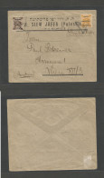 PALESTINE. C. 1922 - 3. Jaffa - Austria, Wien. PM - Rate Unsealed Multifkd Env, Triangular "JA" Cachets. Ovptd Issue. VF - Palestine