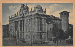 26443 " TORINO-PALAZZO MADAMA  " ANIMATA-TRAMWAY-VERA FOTO-CART. NON SPED. - Palazzo Madama