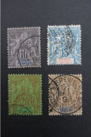 CONGO Fr. TYPE GROUPE N°16 à 18/20  Oblit. TB COTE 179 EUROS VOIR SCANS - Used Stamps