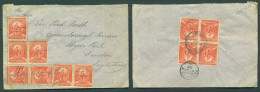 PERU. 1900. Maricapala - Uk (25 May). Multifkd Env With V Rare Manuscript Name Town Cancel. - Pérou