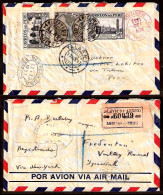 PERU. 1937. Lobitos - Talara - UK. Registr Fkd Air Env. Scarce Origin. - Pérou