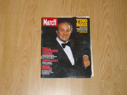 PARIS-MATCH Tino ROSSI - 7 Octobre 1983. 170 Pages PPDA Le Mystère Reagan USA Ecole Privée Austalia 2 - Musica