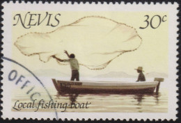 1980 St.Christopher-Nevis & Anguilla ° Mi:KN-N 40A, Sn:KN-N 115, Yt:KN-N 45, Sg:KN-N 52, Local Fishing Boat - St.Christopher, Nevis En Anguilla (...-1980)