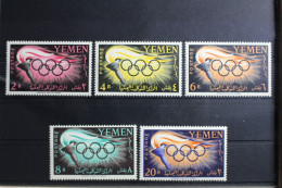 Jemen 200-204 Postfrisch Olymische Spiele #RS921 - Yemen