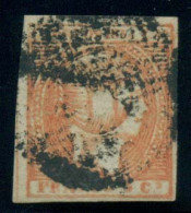 PHILIPPINES. 1854. Ed 1º 5c Naranja. Preciosos Margenes Grandes A Faultless Scarce Stamp. VF Ed 2014 365 Euros With Marg - Filipinas