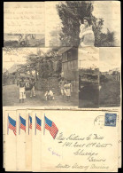 PHILIPPINES. 1900/01 (Dec-Jan 11). Manila/USA. LUSTRATED Correspondance With Full Photo Illustrated Contains Sheets/view - Philippines