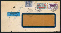 PHILIPPINES. 1936. Zurich/Switzerland. Officially Sealed Usage. Airmail. Extr.rare Usage! X-Fine. - Philippinen
