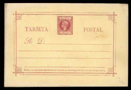 PHILIPPINES. C.1898. 5rs. Red Stationery Card. - Filippine