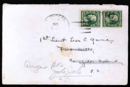 PHILIPPINES. 1910. US To Fort Mills. Corregidor Island, Jolo...VF - Filipinas