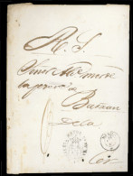 PHILIPPINES. 1867.  Manila A Bataan.  Marca De La Alcaldia Mayor. - Filipinas