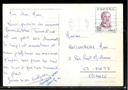 CC56 - ESPAGNE - CP DE TORREMOLINOS DU 15/07/68 POUR METZ - Covers & Documents