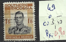 RHODESIE DU SUD 49 Oblitéré Côte 3.50 € - Rodesia Del Sur (...-1964)