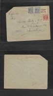 PUERTO RICO. 1898 (Oct) Periodo Interregno. San Juan - Barcelona, Peninsula. Sobre Franqueo Multiple Incl Habilitado 189 - Puerto Rico