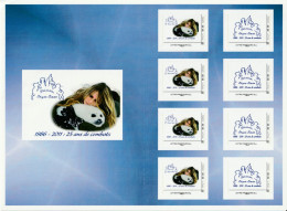 Collector 2011 - Fondation Brigitte Bardot - 8 TVP - Neuf Non Plié - Autoadhesif - Autocollant - Collectors
