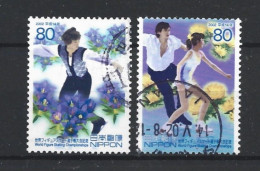 Japan 2002 Figure Skating Y.T. 3192/3193 (0) - Gebruikt
