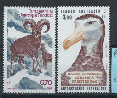 T.A.A.F. PA N°86/87** (MNH) 1985 - Faune Australe - Nuevos