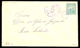 SALVADOR, EL. 1897. El Chilamatal - Salvador. 2c. Green Stat. Env. Fine. - El Salvador