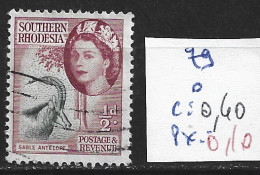 RHODESIE DU SUD 79 Oblitéré Côte 0.40 € - Südrhodesien (...-1964)