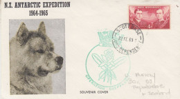 Ross Dependency N.Z. Antarctic Expedition HMNZS Rotoiti  Ca Scott Base 22 FEB 1965 (SR211) - Antarktis-Expeditionen