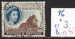 RHODESIE DU SUD 86 Oblitéré Côte 3 € - Rhodésie Du Sud (...-1964)