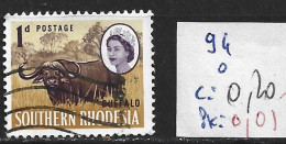 RHODESIE DU SUD 94 Oblitéré Côte 0.20 € - Southern Rhodesia (...-1964)