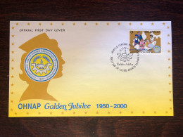 PHILIPPINES FDC COVER 2000 YEAR NURSES HEALTH MEDICINE STAMPS - Filippine