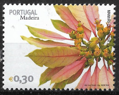 Portugal – 2006 Madeira Flowers 0,30 VARIETY Small Letters Mint Stamp - Gebraucht