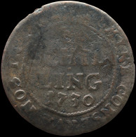 LaZooRo: Switzerland ZURICH 1 Schilling 1730 F - Silver - Stadt Zürich