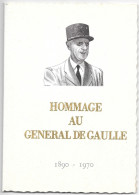 Livret Souvenir Réalisé Pour L'émission "GENERAL DE GAULLE" - 6 Pages - 9 Novembre 1971 - N° 08215 - De Gaulle (General)