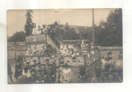 Carte Photo : Char De Carnaval - Da Identificare