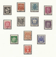 N° 526 à 537 - Used Stamps