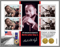 GUINEA-BISSAU 2023 MNH Martin Luther King Jr. M/S – OFFICIAL ISSUE – DHQ2412 - Martin Luther King