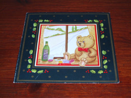 72913-          CA 11 X 11 CM. CARD - BEREN / BEARS / BÄREN / OURS / ORSI / TEDDYBEARS - Jeux Et Jouets