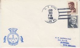 USA HMNZS Endeavour Ca US Navy JAN 30 1969 (SR213) - Vuelos Polares