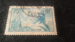 FRANSA- 1930-40       75    C  DAMGALI  SÜRSARJLI - Oblitérés
