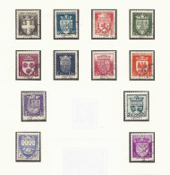 N° 553 à 564 - Used Stamps