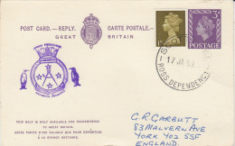 Great Britain HMNZS Endeavour Ca Scott Base 17 JA 1969 (SR214) - Polare Flüge