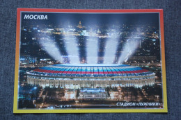 RUSSIA . World Cup 2018  Stadium / Stade - Moscow Luzhniki - Official Stamp Of Columbia Vc England - Stadiums