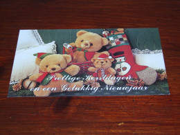 72917-          CA 8 X 13,5 CM. CARD - BEREN / BEARS / BÄREN / OURS / ORSI / TEDDYBEARS - Jeux Et Jouets