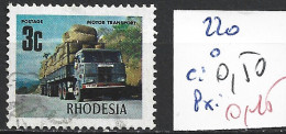 RHODESIE DU SUD 220 Oblitéré Côte 0.50 € - Rhodesia Del Sud (...-1964)