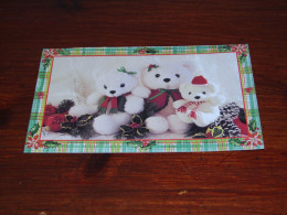 72918-          CA 8,5 X 13,5 CM. CARD - BEREN / BEARS / BÄREN / OURS / ORSI / TEDDYBEARS - Jeux Et Jouets