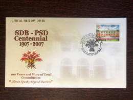 PHILIPPINES FDC COVER 2007 YEAR SCHOOL FOR THE DEAF HEALTH MEDICINE STAMPS - Filipinas
